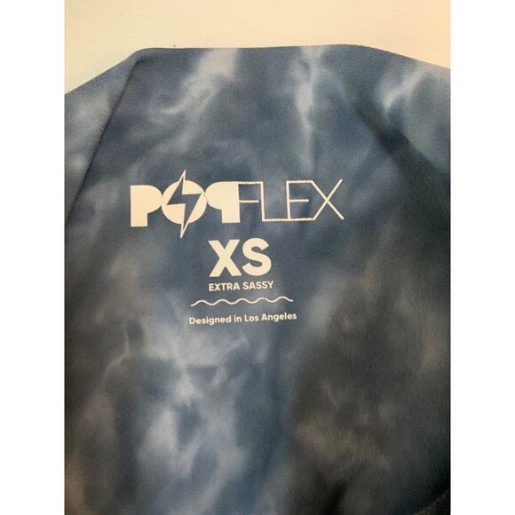 Women’s PopFlex Blue Dyed Leggings Size XS - Picture 6 of 6